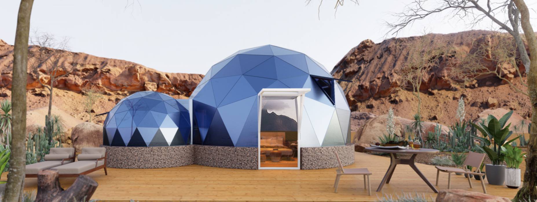 江阳区球形智能光伏玻璃星空房